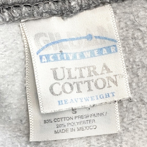 Vintage Gildan Light Grey EPS Edmonton Police Services Hoodie S - Picture 7 of 13